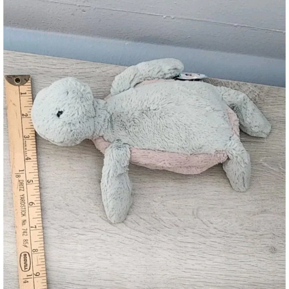 Jellycat Bashful Turtle Medium New With Tag- Tag has some wear see photos